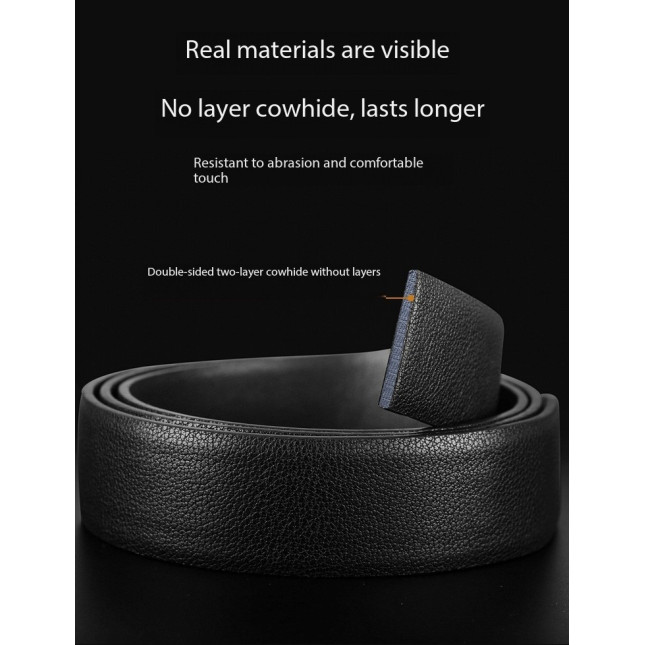 Elegant Cartelo leather belt - Brown MZD93152
